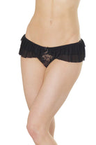 Coquette 374 Ruffle Mesh Detail Soft Stretch Lace