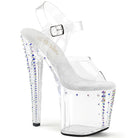 Pleaser Enchant-708RS-02 Prismatic Design Ankle Strap Sandal