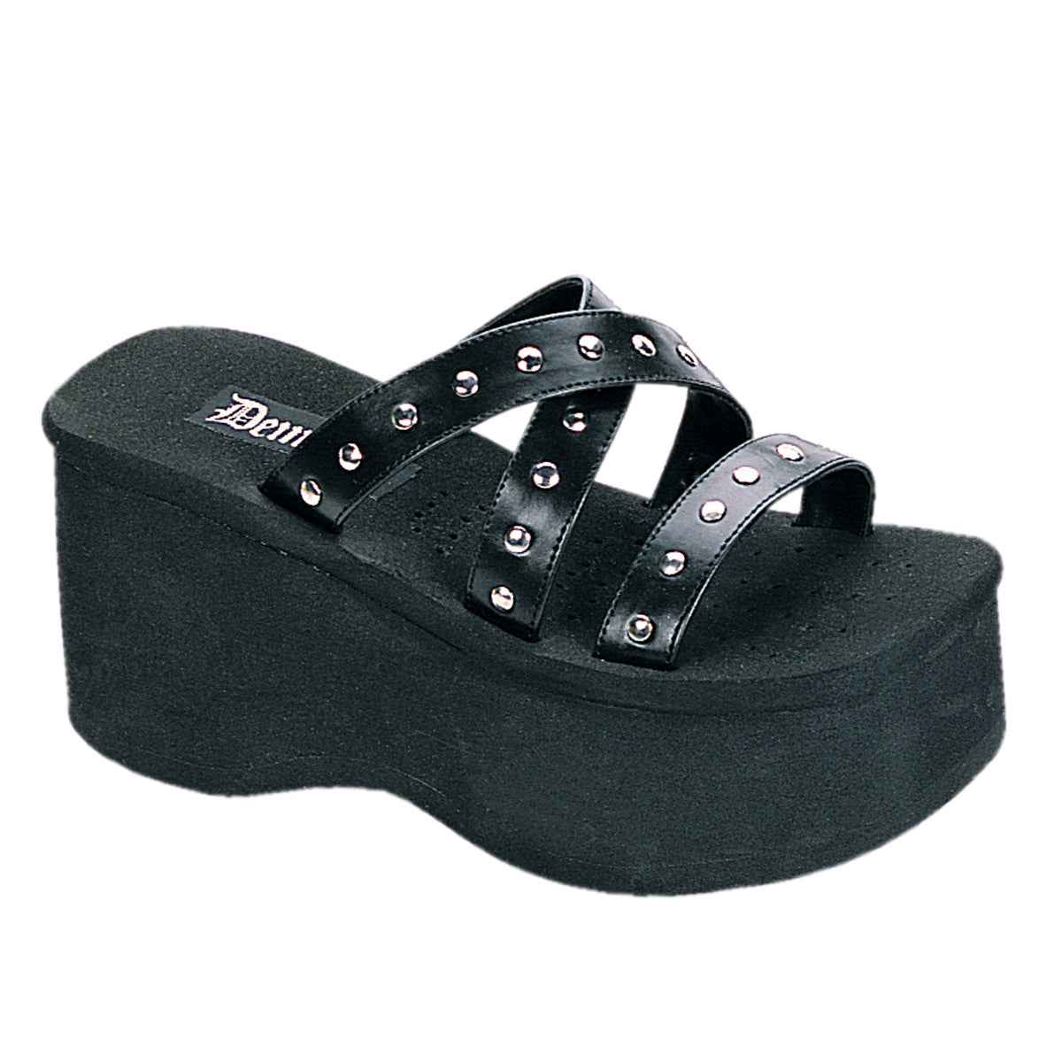 Demonia Funn-19 Studded Straps Sandal