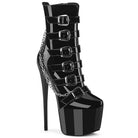 Pleaser Jubilant-1015 Stiletto Heel Ankle Boot