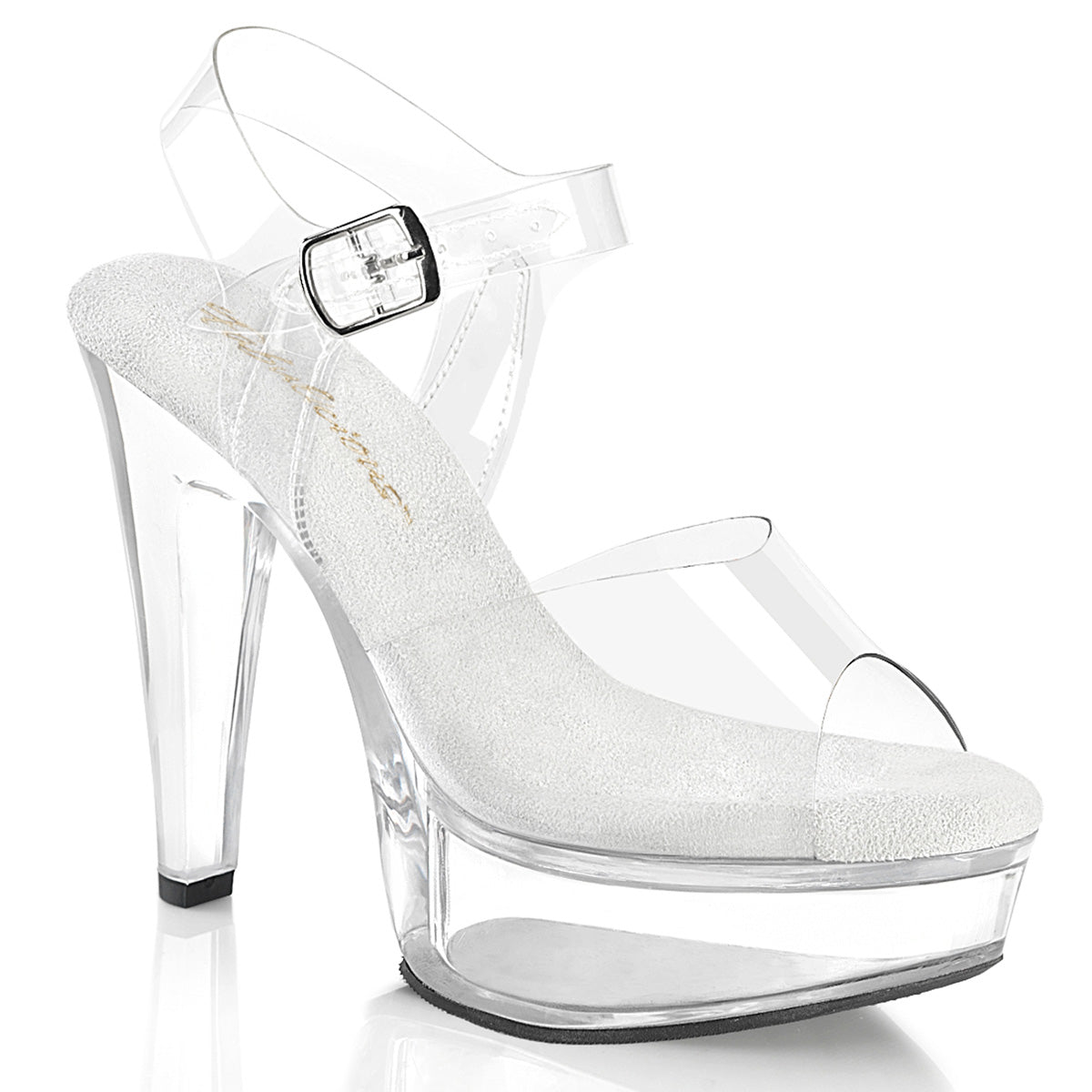 Pleaser Martini-508 Platform Ankle Strap Sandal