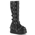 Demonia Stomp-223 Wedge Platform Knee High Boot