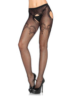 Leg Avenue  Industrial Net Suspender Pantyhose  1067