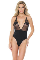 Coquette 20311 Sheer Crotchless Teddy