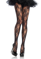 Leg Avenue  Floral Lace Pantyhose  9653