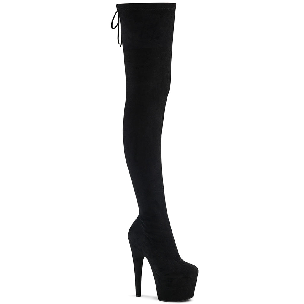 Pleaser Adore-3008 Pull-On Thigh High Boot