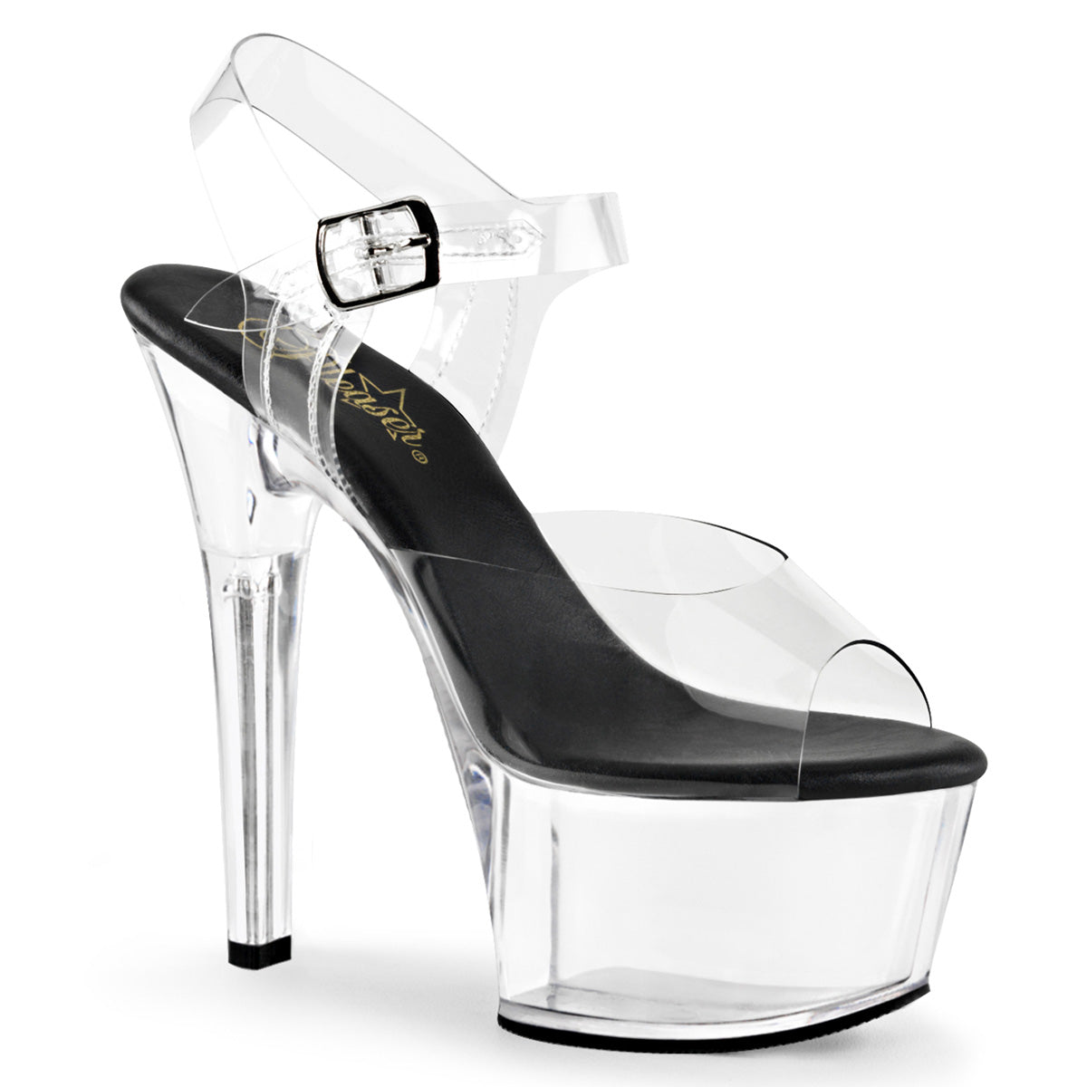 Pleaser Aspire-608  Ankle Strap Sandal