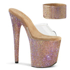 Pleaser Bejeweled-812RS Platform Heel