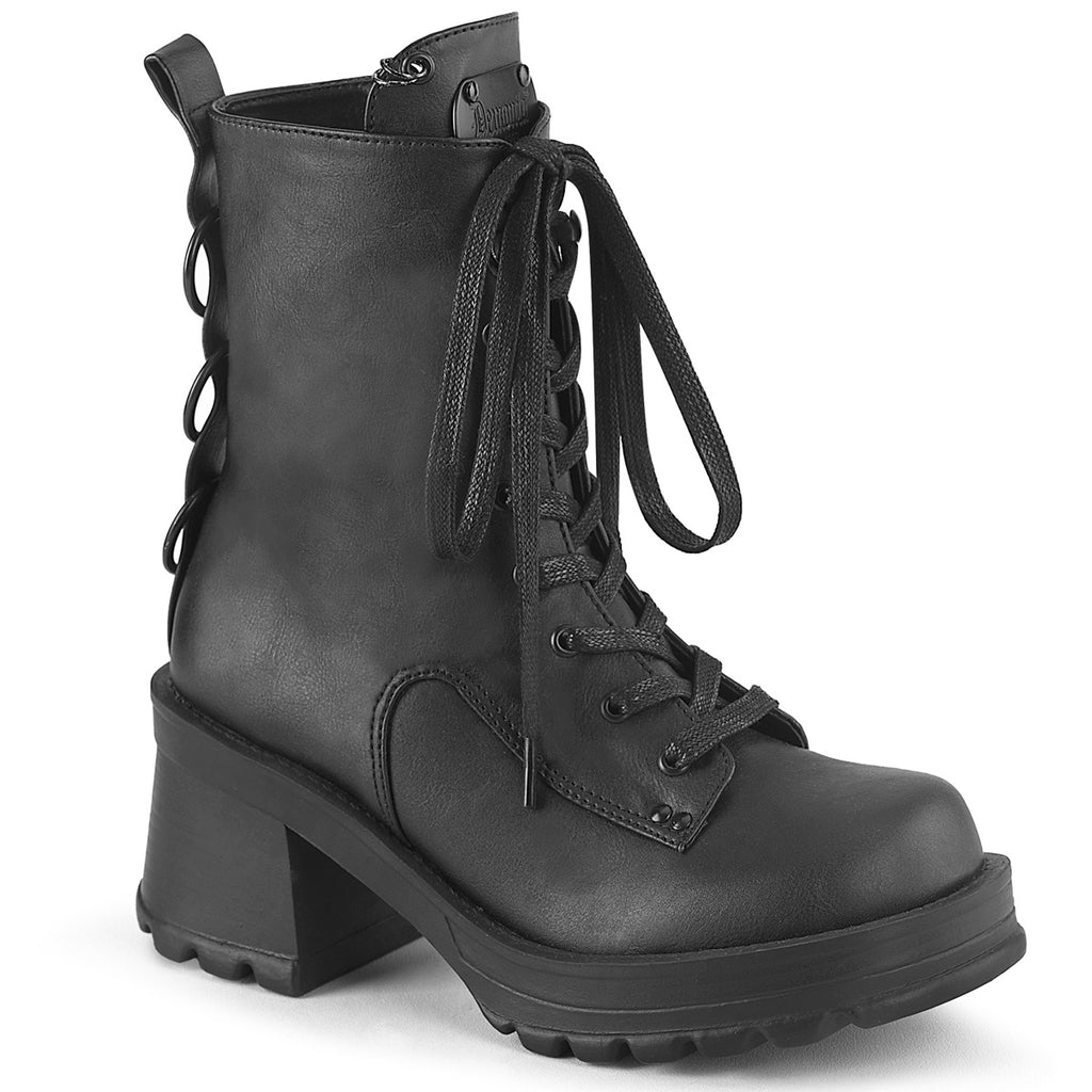 Demonia Bratty-50 Lace-Up Ankle Boot