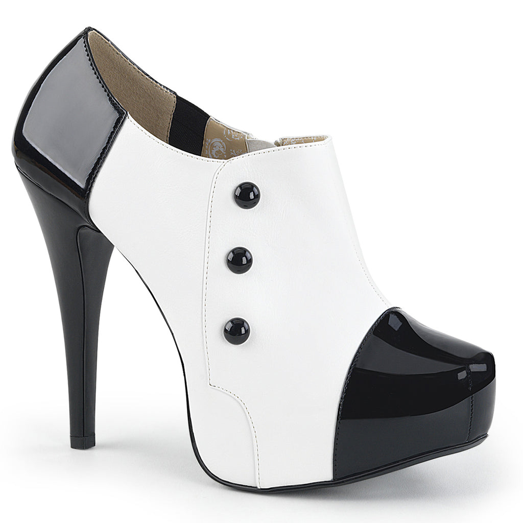 Pleaser Chloe-11 Three Button Ankle Boot