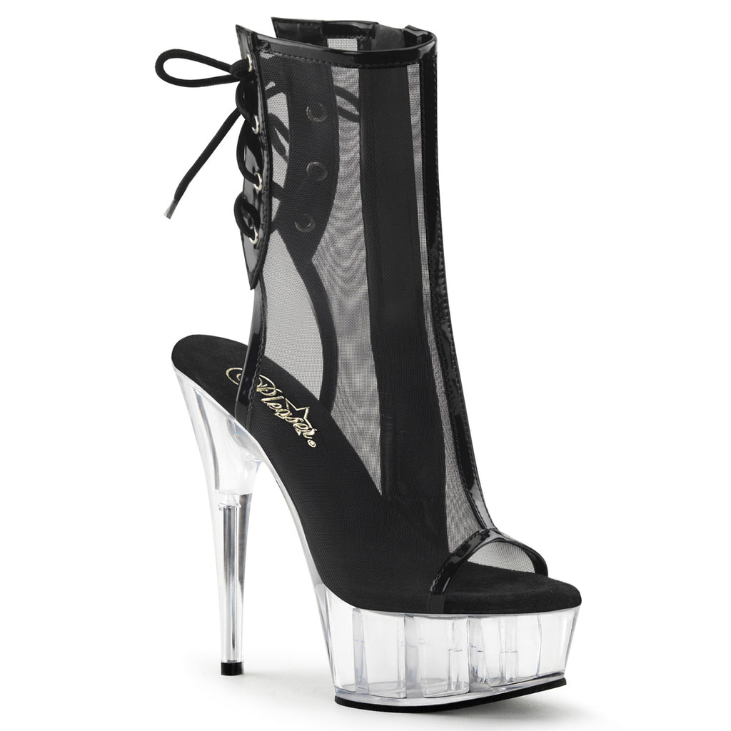 Pleaser Delight-1018MSH Mesh Ankle Boot