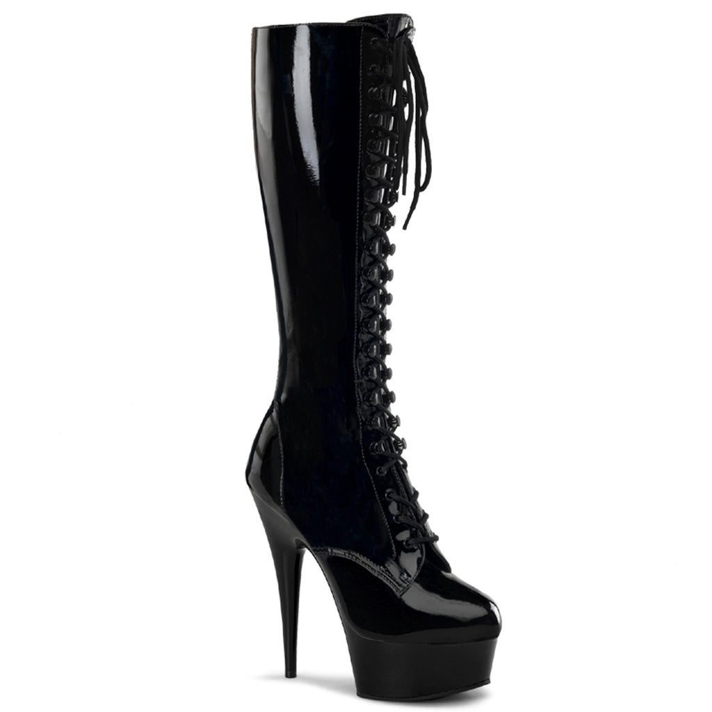 Pleaser Delight-2023 Stretch Knee High Boot