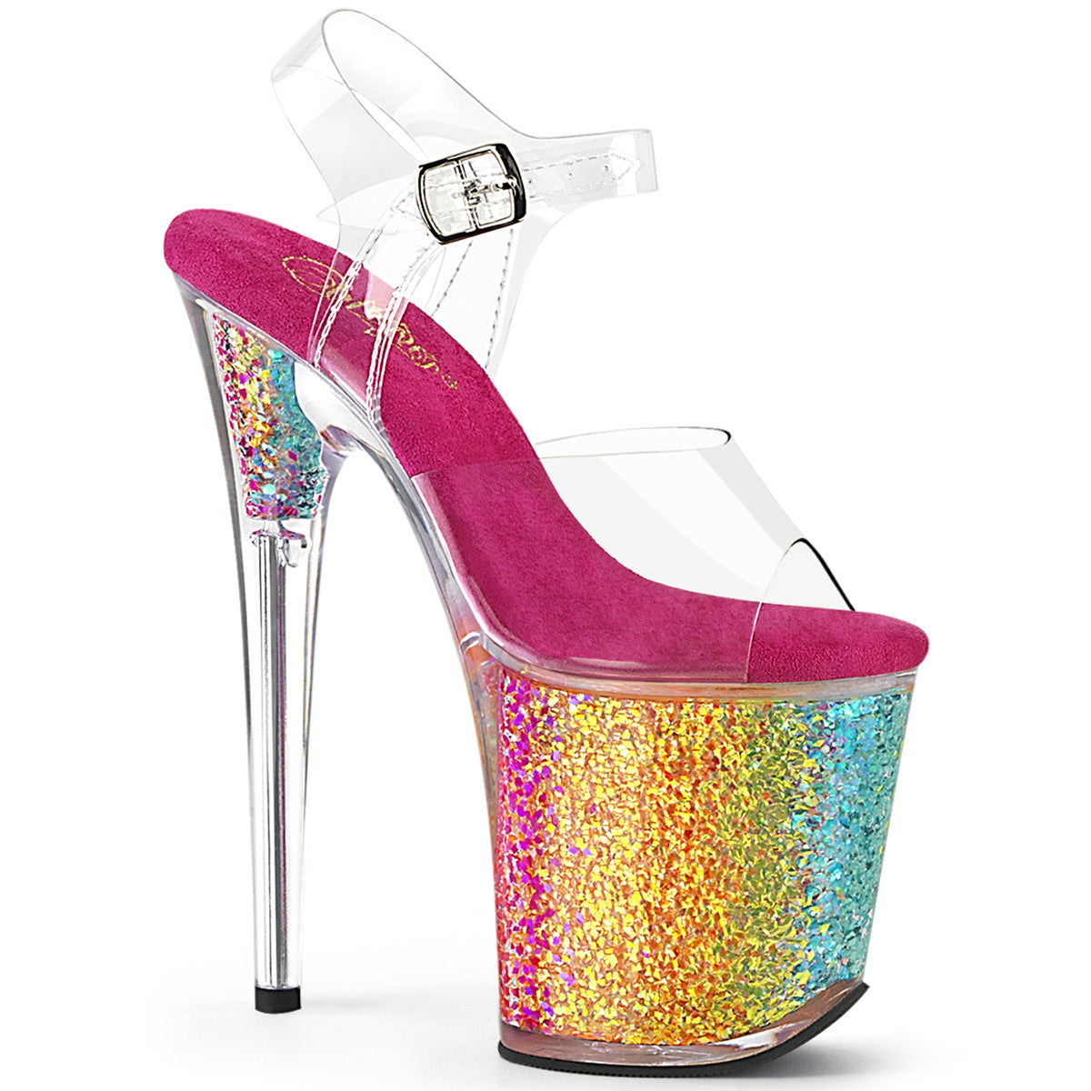 Pleaser Flamingo-808RG-02 Ankle Strap Sandal