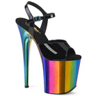 Pleaser Flamingo-809RC Platform Ankle Strap Sandal