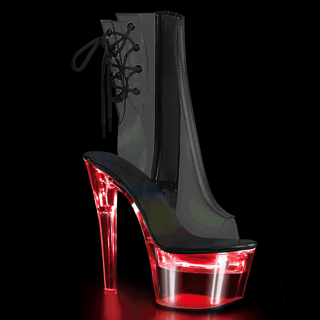 Pleaser Stripper Boot Flashdance-1018C-7 Chargeable Ankle Boot