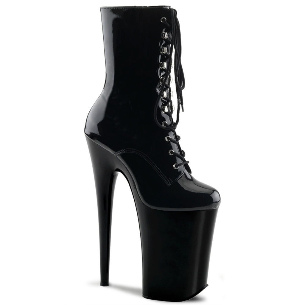 Pleaser Infinity-1020 Lace Up Ankle Boot