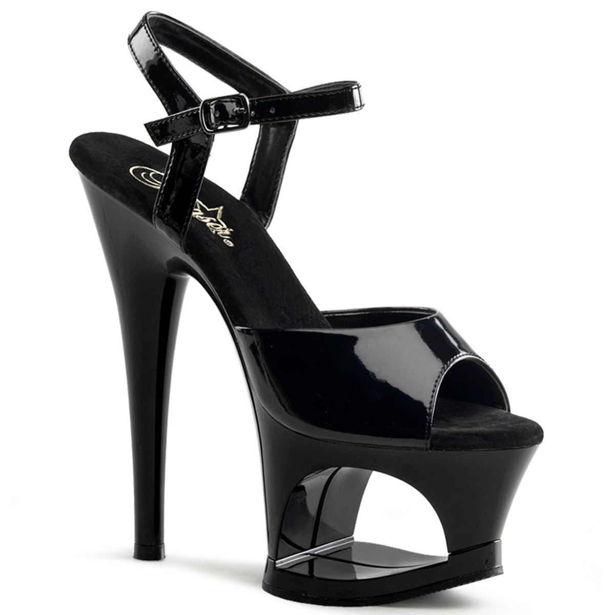 Pleaser Moon-709 Platform Ankle Strap Sandal