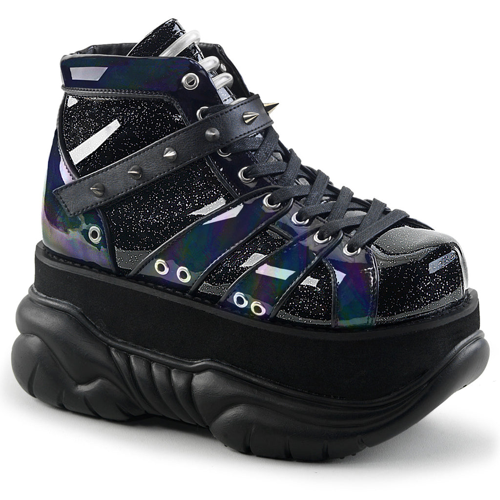 Demonia Neptune-100 Men's Platform Lace-Up Shoe
