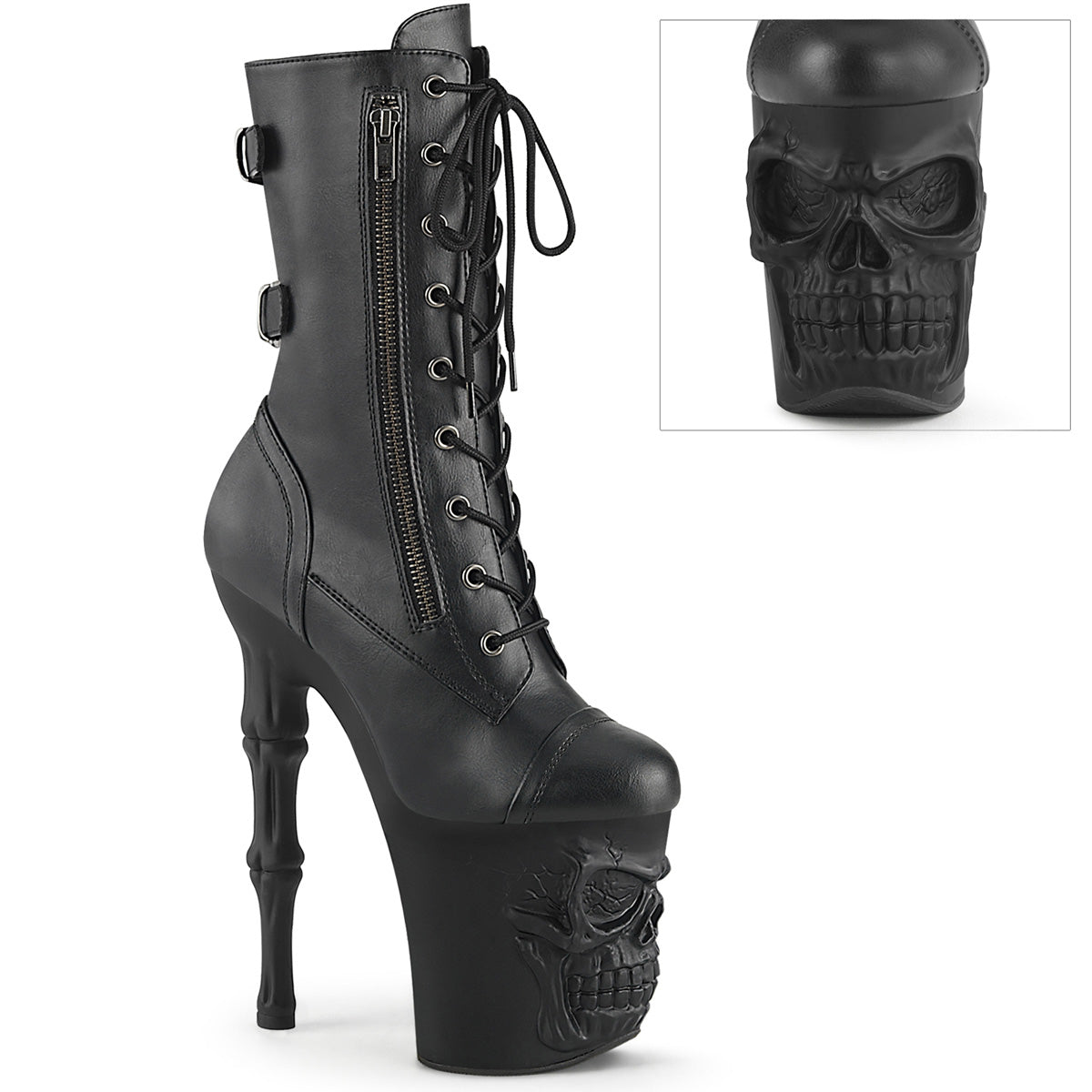 Pleaser Rapture-1047 Platform Knee High Boot