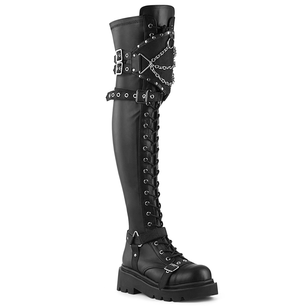 Demonia Renegade-320 Over-The-Knee Boot