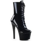 Pleaser Sky-1020 Front Lace-Up Ankle Boot