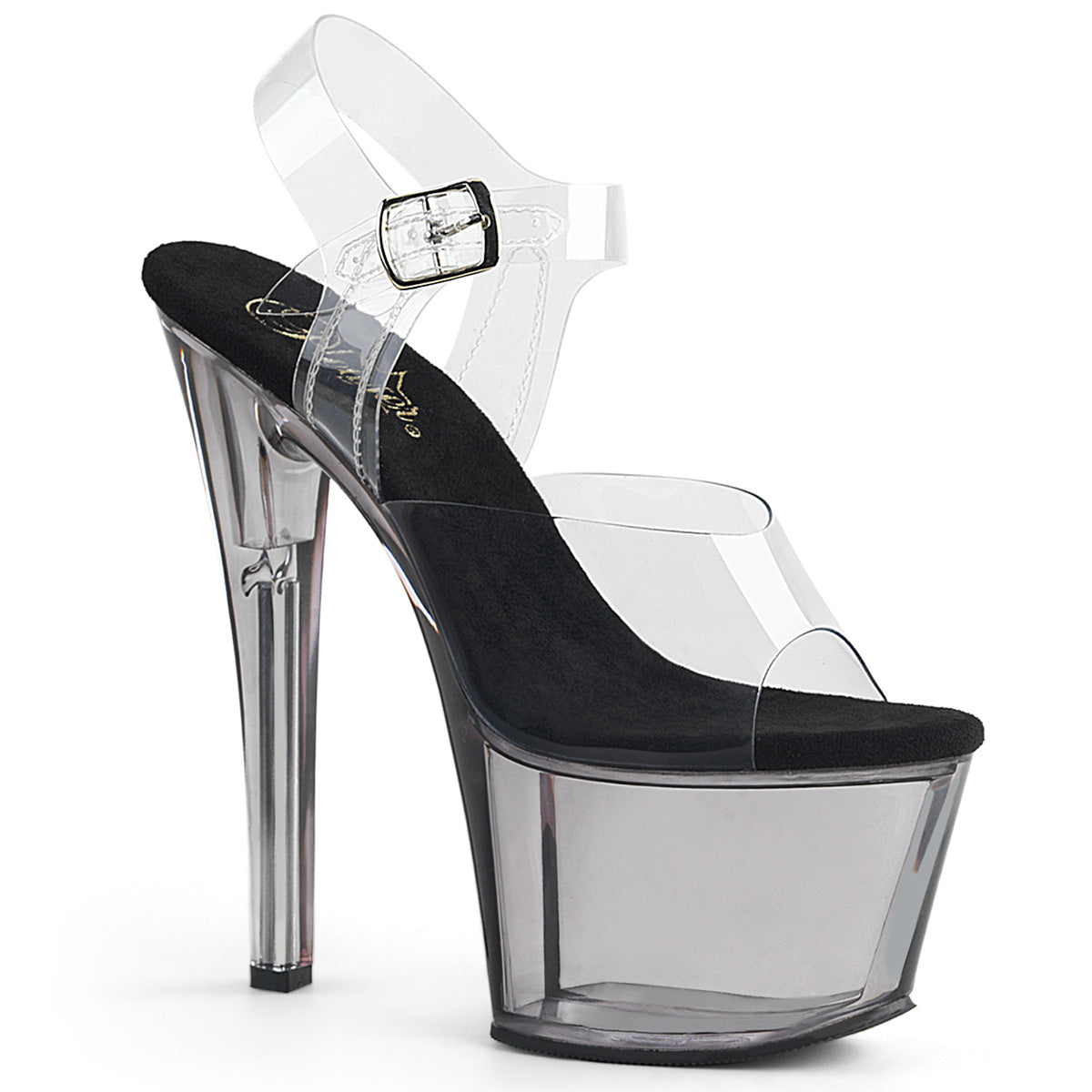 Pleaser Sky-308T Tinted Platform Ankle Strap Sandal