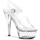 Pleaser Stardust-608 Ankle Strap Sandal