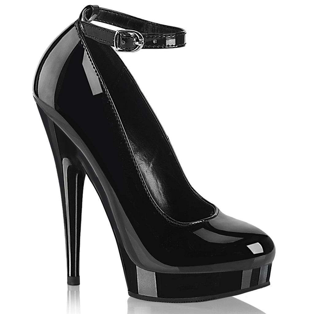 Pleaser Sultry-686 Ankle Strap Pump