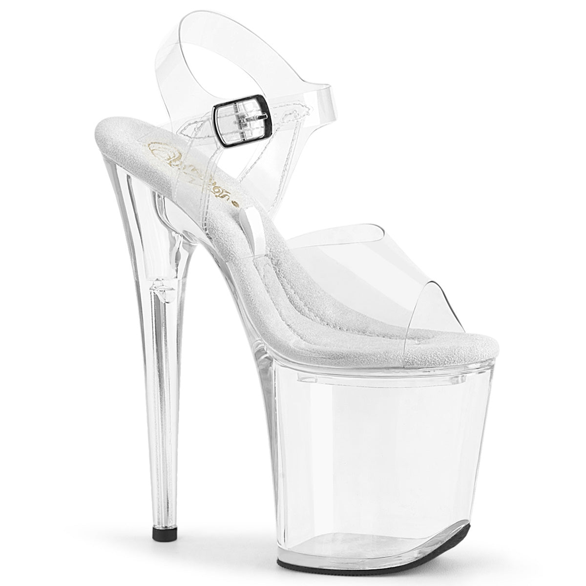 Pleaser Treasure-808FLA Platform Ankle Strap Sandal